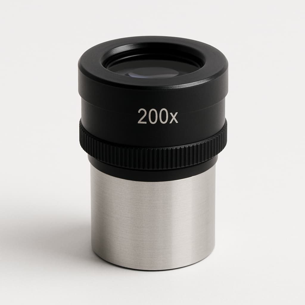 Telegartner N04001A0040 200x microscoop-conversieoculair — illustratieve, door AI gegenereerde afbeelding