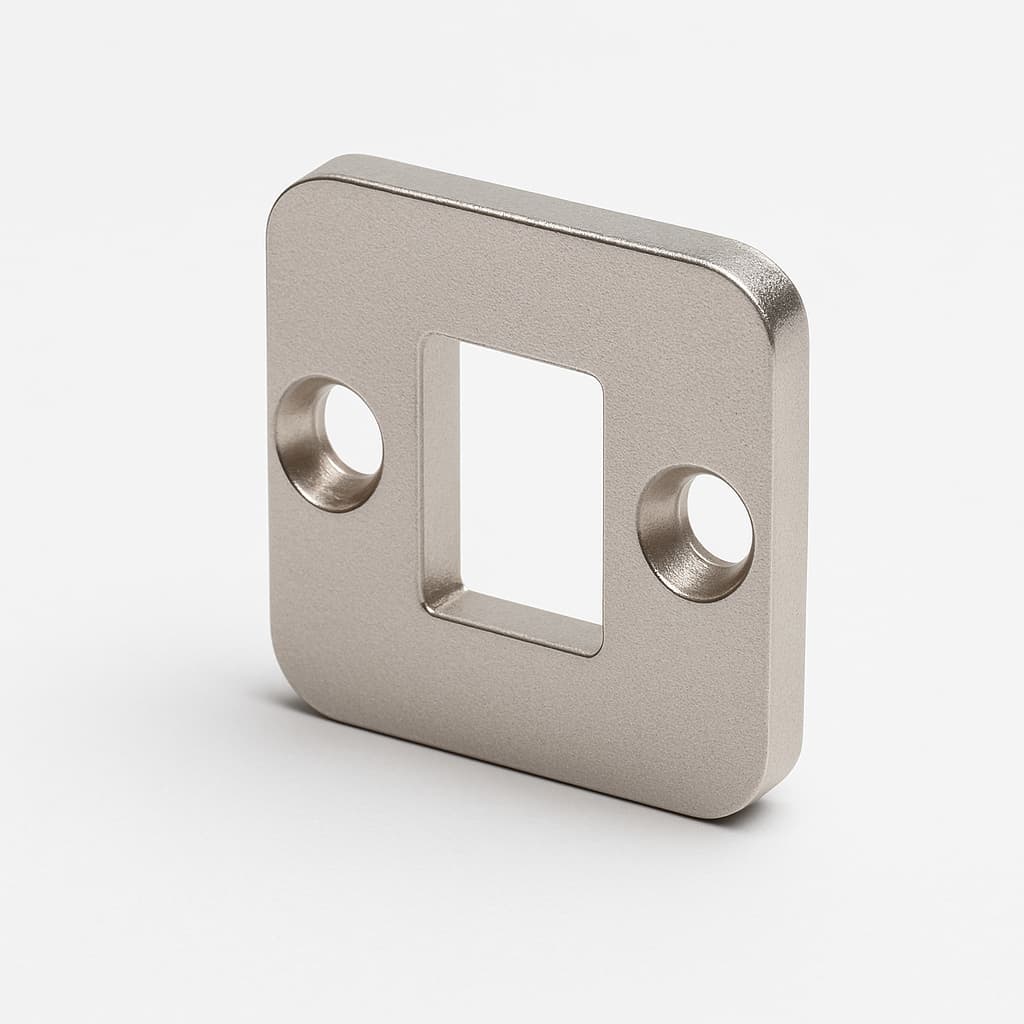 Telegartner U01100A0013 Flanschbefestigung für SC-Adapter — illustrative, KI-generierte Abbildung