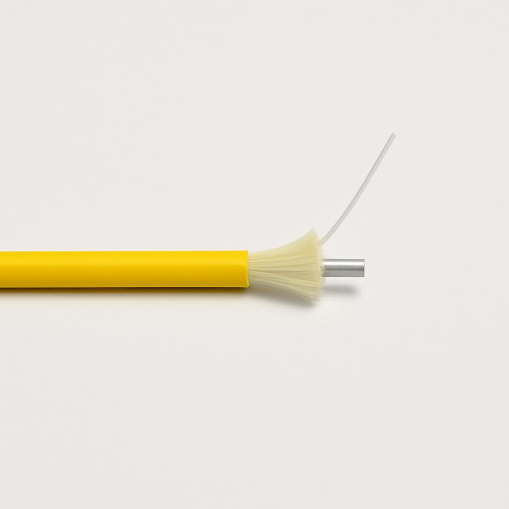 Telegartner L08000A0007 E9/125 D=3mm Kabel — illustrative, KI-generierte Abbildung