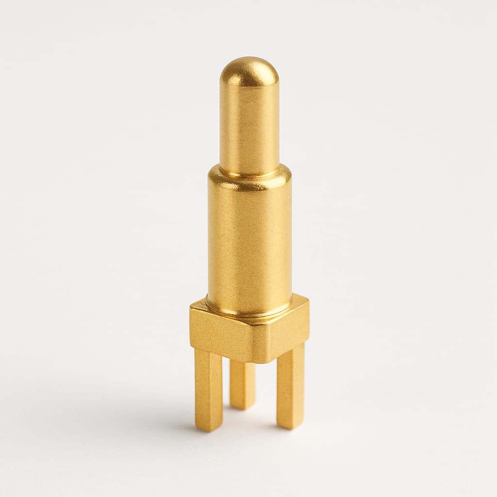 FDE003P202 75 Ohm PCB-contact — illustratieve, door AI gegenereerde afbeelding