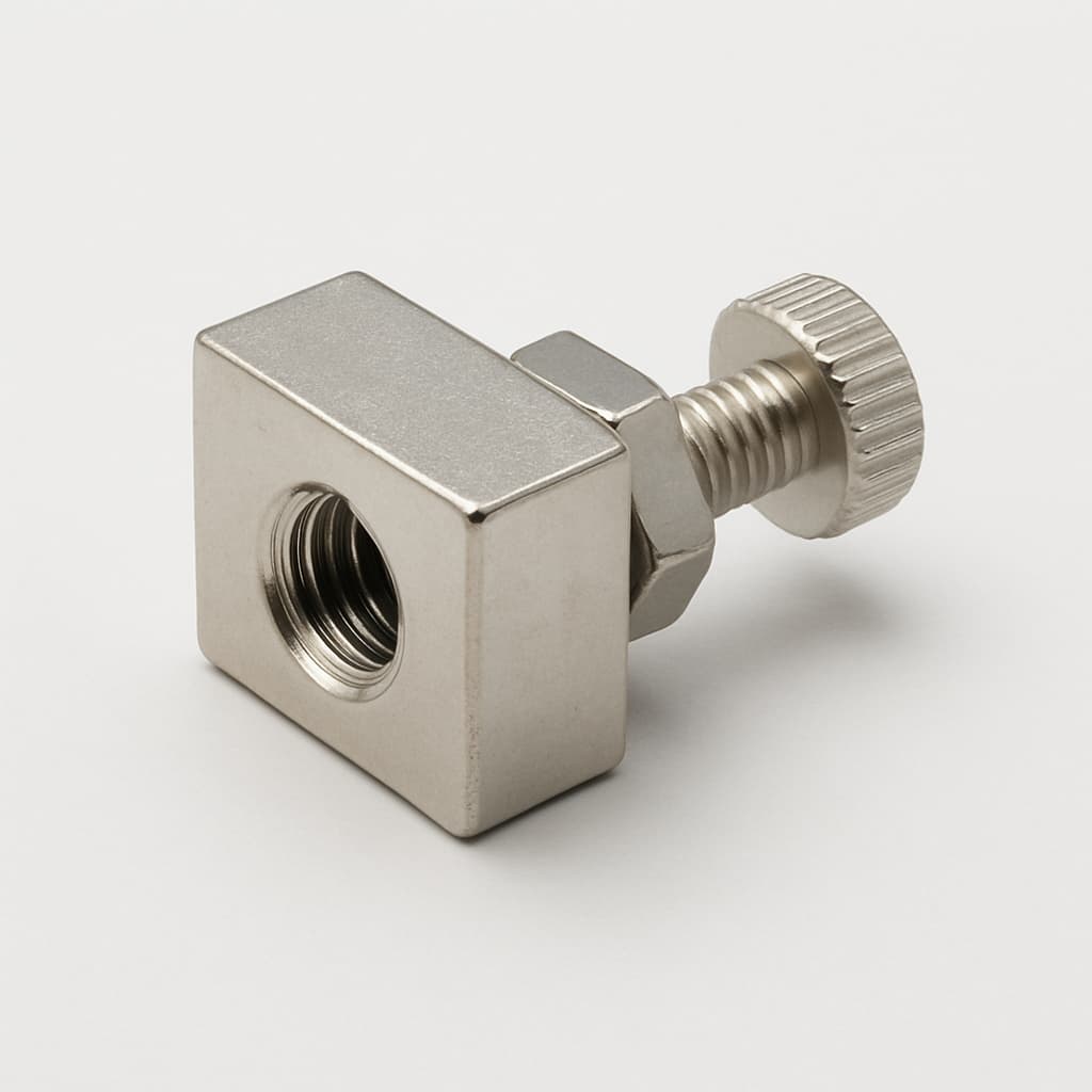 F-GSCH1/5-K1186SN Female screwlock — illustratieve, door AI gegenereerde afbeelding