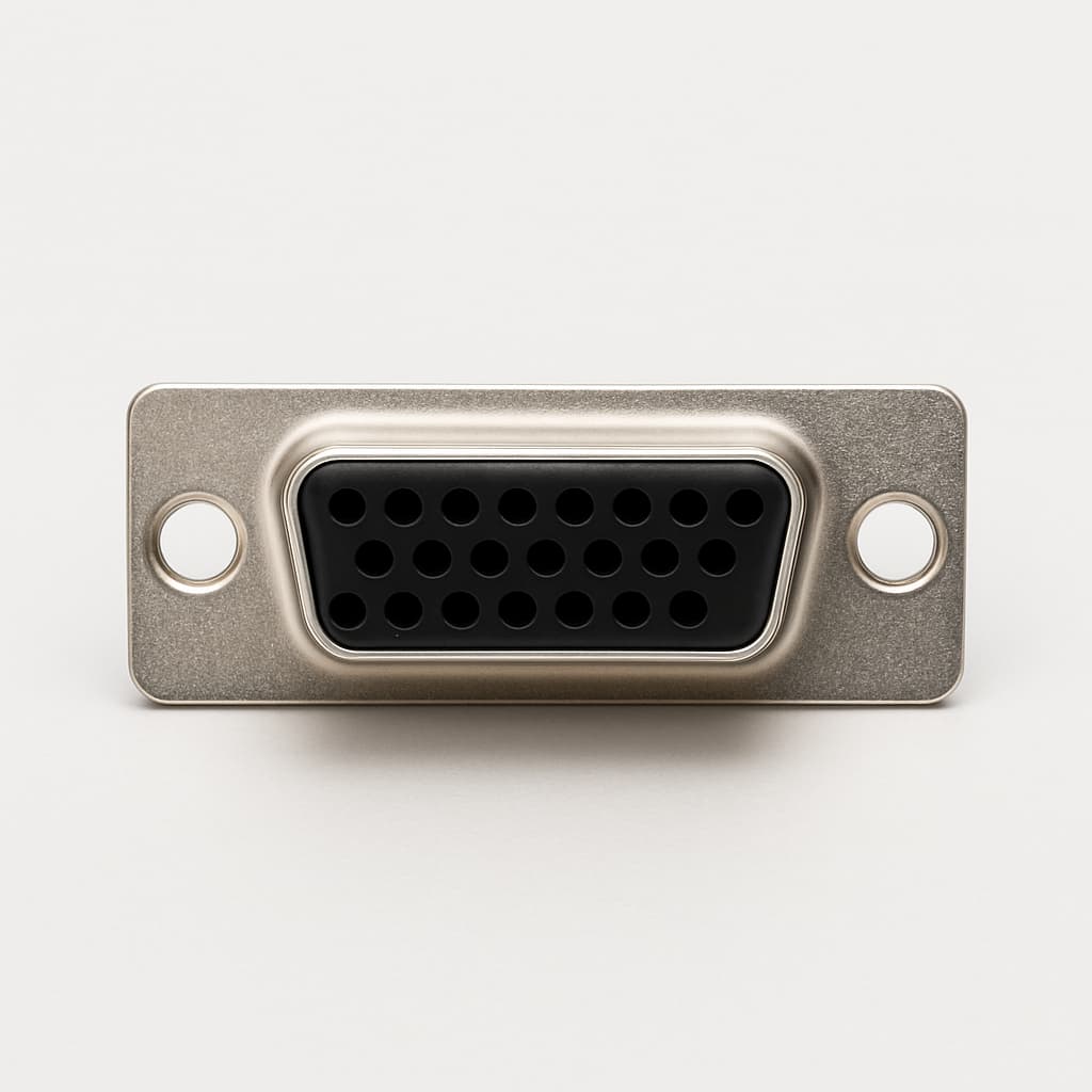 F61M223E400+S 25P female S-FRONT — illustratieve, door AI gegenereerde afbeelding