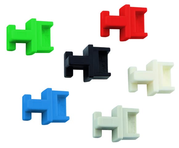 Telegaertner H00030F0014 Schutzkappe für RJ45, schwarz RAL 9005