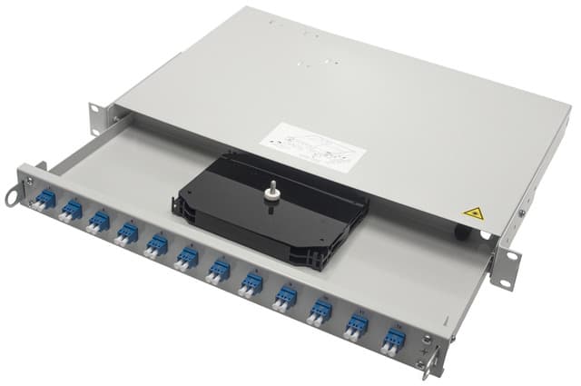 Telegaertner H02030T0010 PROFI V 1 HU patchpaneel, 6x SC Duplex