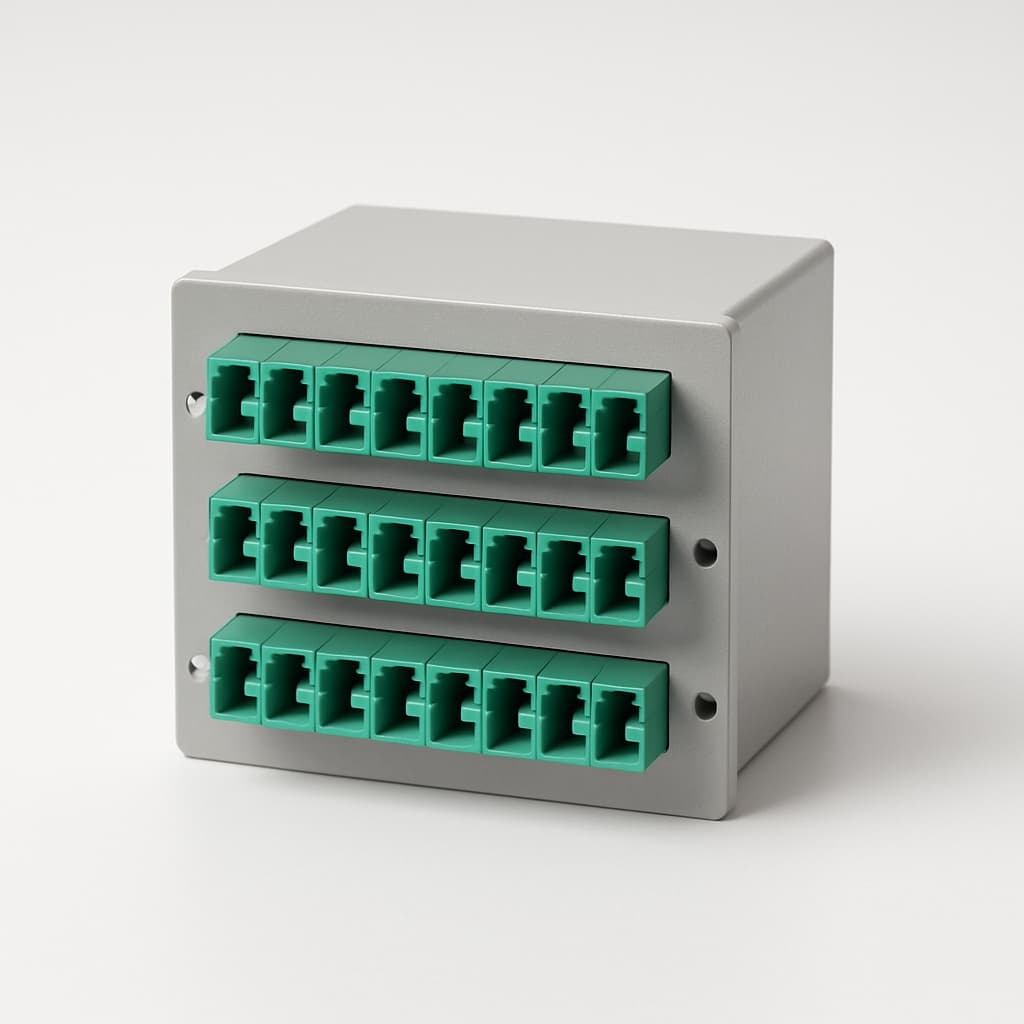 Telegartner H02053G0165 FO 3 HU/7PU Modul — illustrative, KI-generierte Abbildung