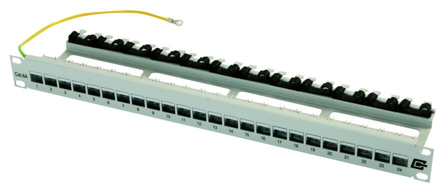 Telegartner H82025A0000 STX 19" frontplaat met trekontlasting