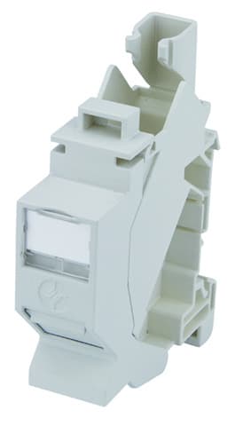 Telegaertner J00023A0206 Tragschienensteckdose TS45 AMJ-S