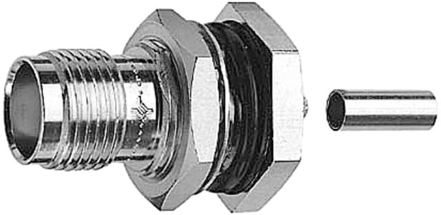 J01011R0007 TNC bulkhead jack, krimp/krimp, G7