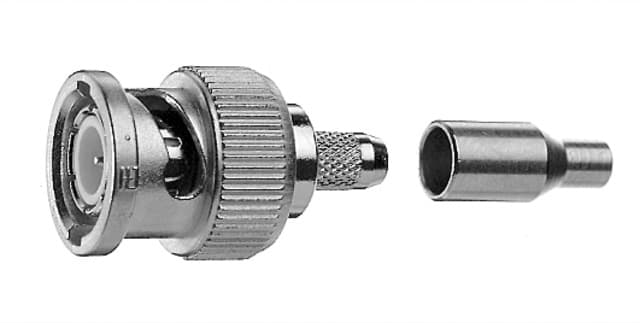 Telegaertner J01002A0053 BNC rechte plug krimp