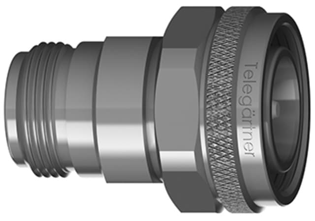 J01027A0025 N-auf-4.3-10-Adapter, f-m, Handschraubtyp