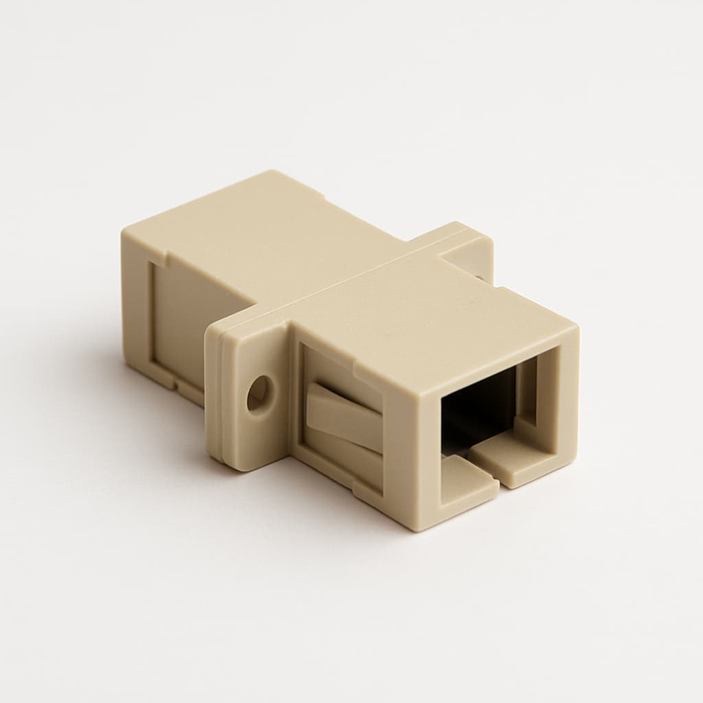 Telegartner J08081A0015 SC Adapter — illustrative AI-generated image