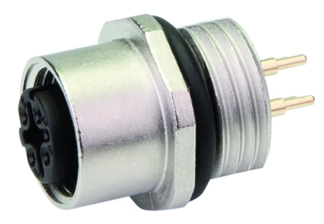 Telegaertner J80020A0222 M12x1 D-Coded Cat.5 Connector