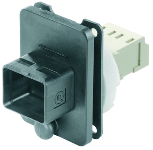 Telegaertner J88074A0000 STX V4 Bulkhead Set with LC Duplex Adaptor