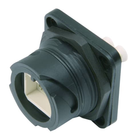 J88074A0004 STX V1 Bulkhead Set, LC Duplex, Multimode