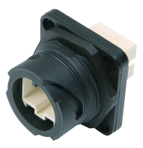 Telegaertner J88084A0005 STX V1 Bulkhead Set, SC-RJ/2SC Adaptor