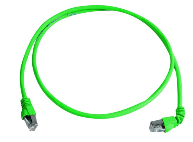 L00000A0194 Patch Cord Cat.6A(IEC) MP8 FS 500 LSZH 1 m Green