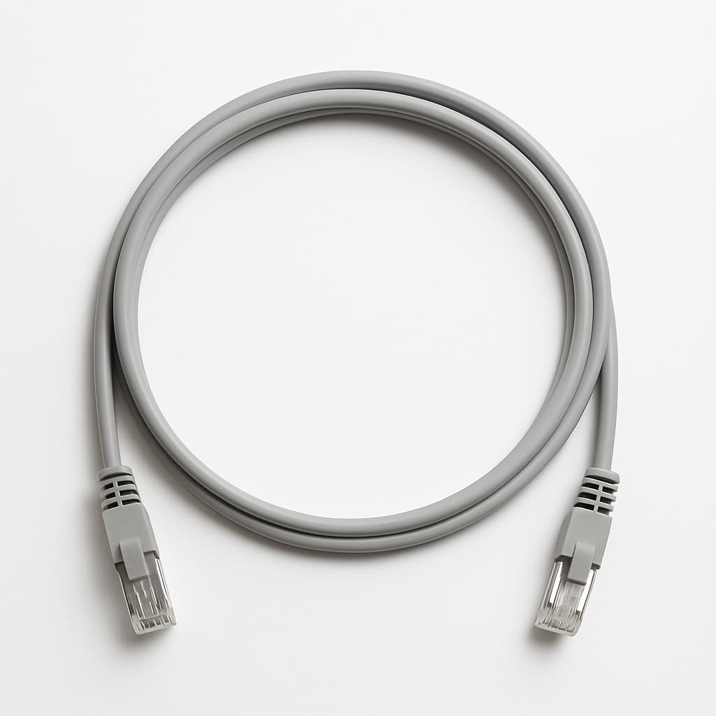 Telegartner L00001A0287 Cat.6A S/FTP Mini Patch Cord — illustrative AI-generated image