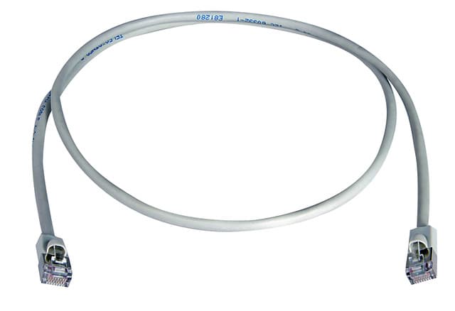 Telegaertner L00002A0244 Cat.5e F/UTP Patch Cord, 3 m, Grey