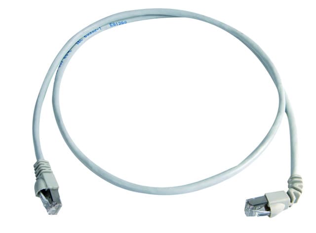 Telegaertner L00003A0119 Cat. 6A(IEC) Patch Cord, 5 m, Grey
