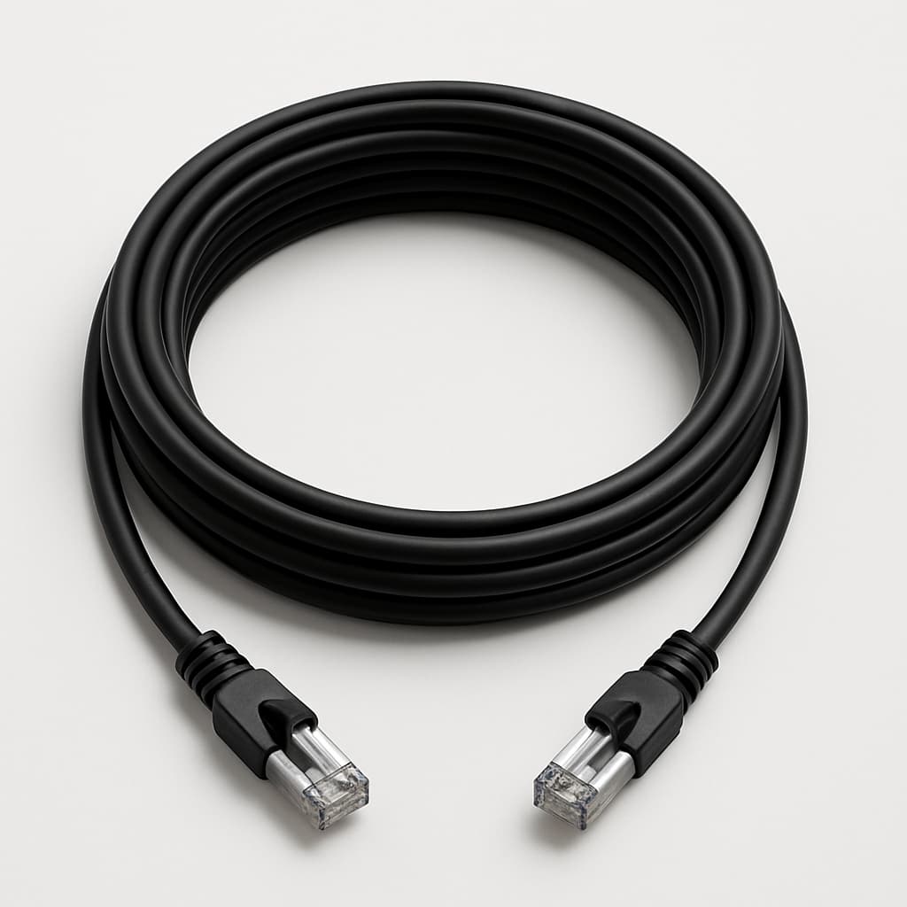 Telegartner L00003A0251 S/FTP Cat.6A Patch Cord — illustrative AI-generated image