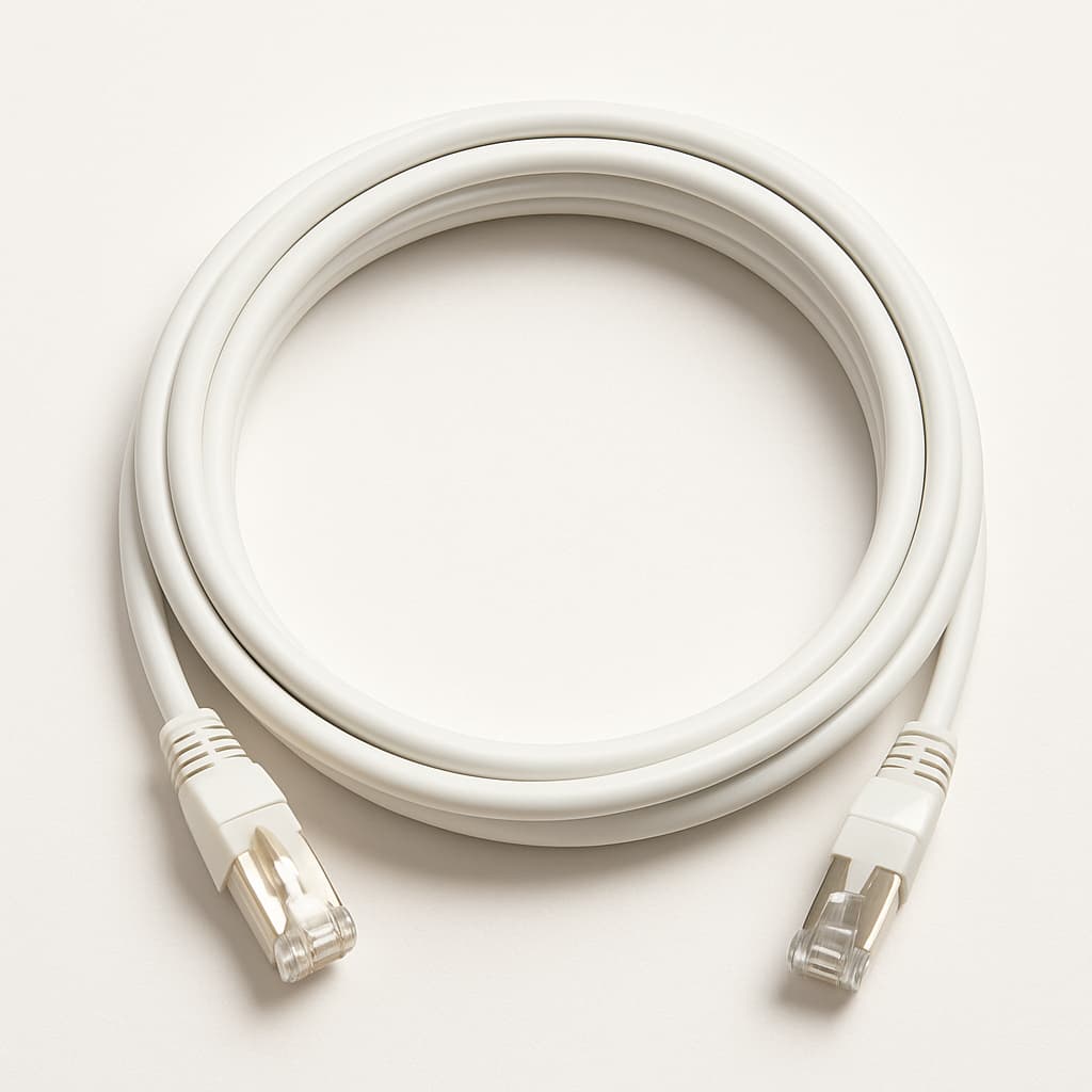 Telegartner L00003A0252 S/FTP Cat.6A Mini Patch Cord — illustrative AI-generated image