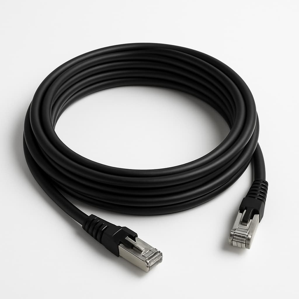 Telegartner L00004A0226 S/FTP Cat.6A Patch Cord 7.5m — illustrative AI-generated image