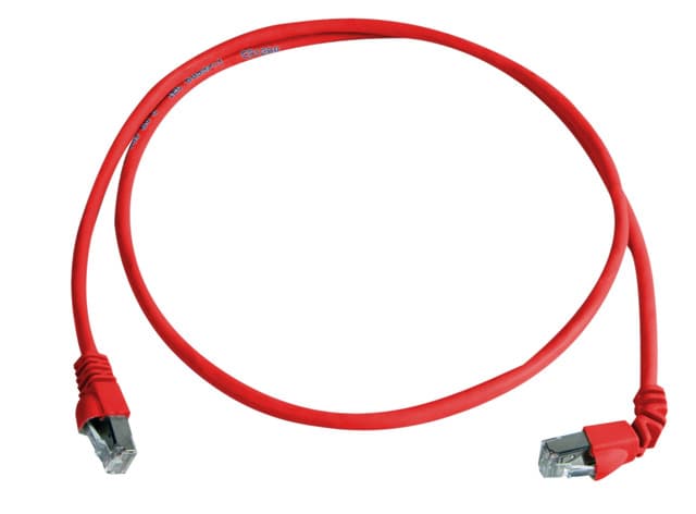 Telegaertner L00005A0082 Patch Cord Cat.6A(IEC) MP8 FS 500 LSZH 10 m Red