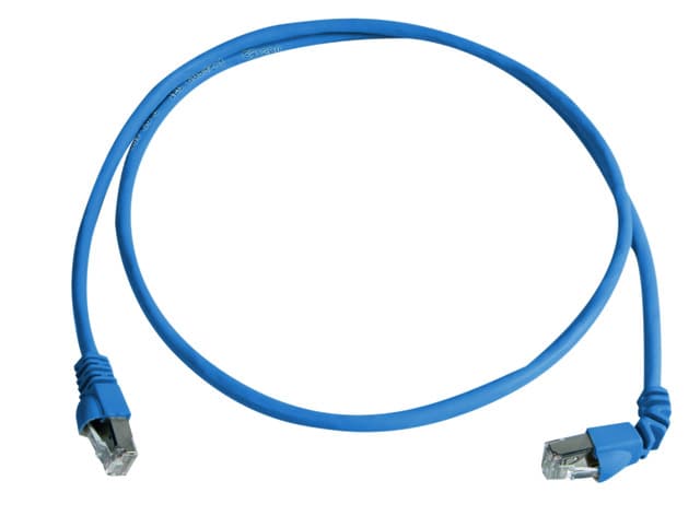Telegaertner L00005A0083 Patch Cord Cat.6A(IEC) MP8 FS 500 LSZH 10 m Blue