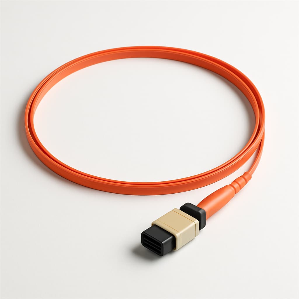 Telegartner L00831A0004 MPO Female OM2 Cable Assembly, 2 m — illustrative AI-generated image