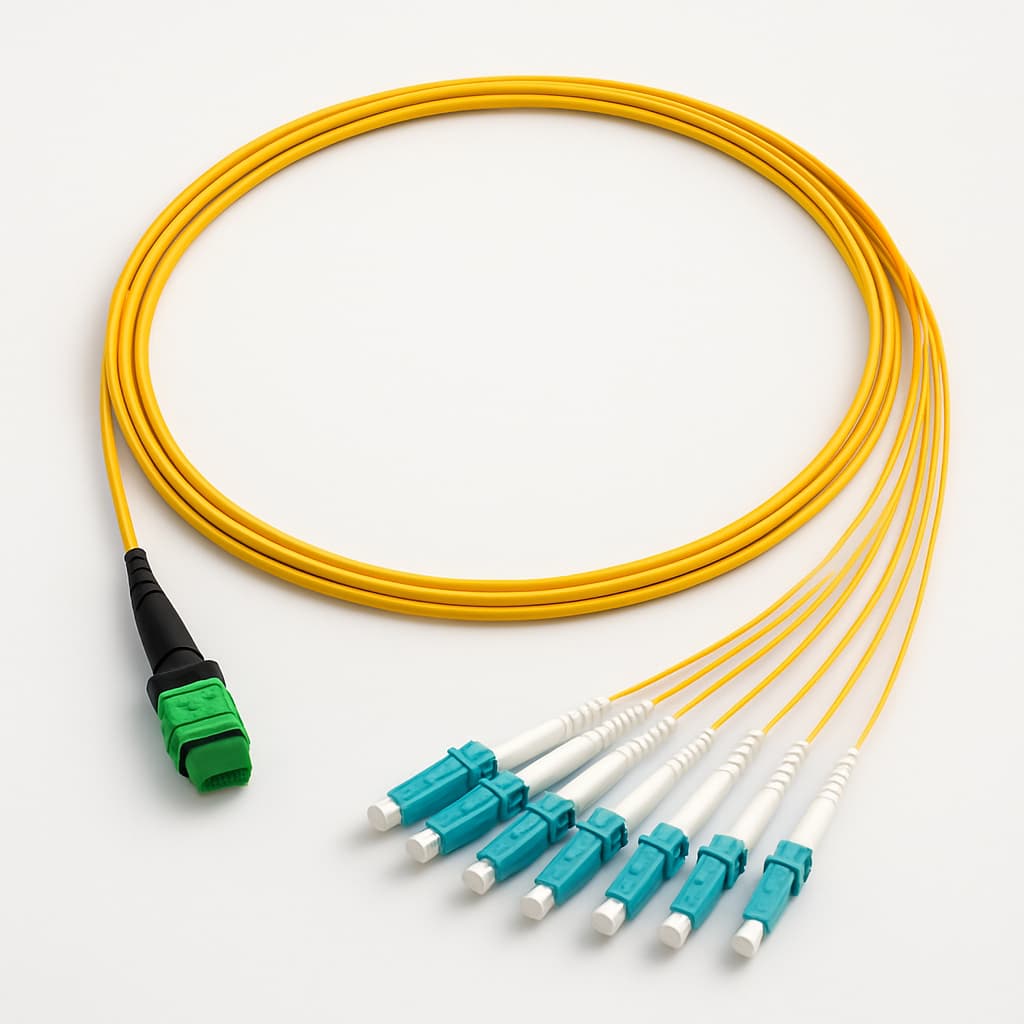 Telegartner L00831A0032 MPO/MTP® APC Harness — illustrative AI-generated image