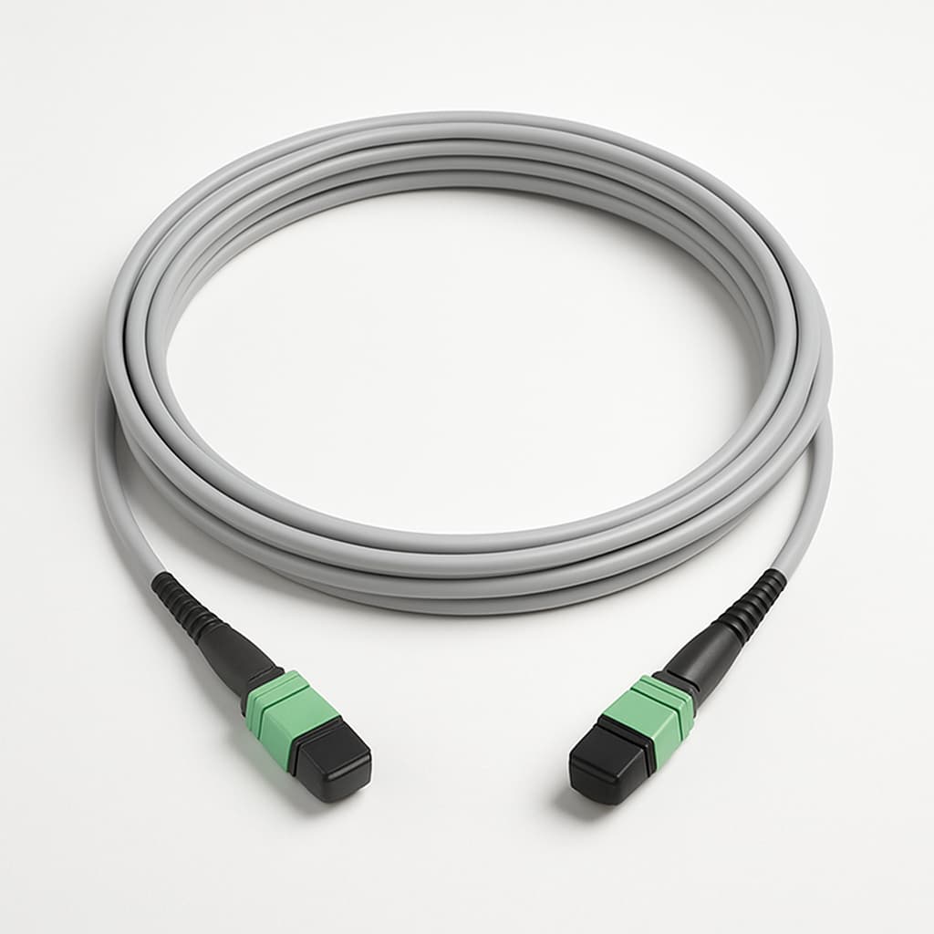 Telegartner L00833A0027 MPO/MTP® PC Harness — illustrative AI-generated image