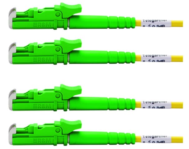 L00855A0001 FO Duplex Patchcord E2000/APC E9/125 10 m