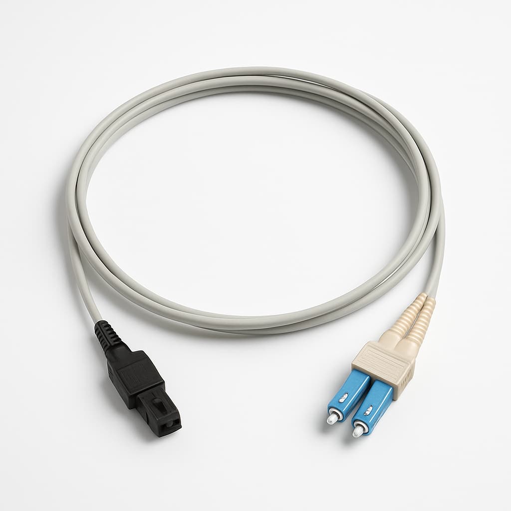 Telegartner L00891C0048 MT-RJ to T-SC Duplex Adapter Cable Set — illustrative AI-generated image