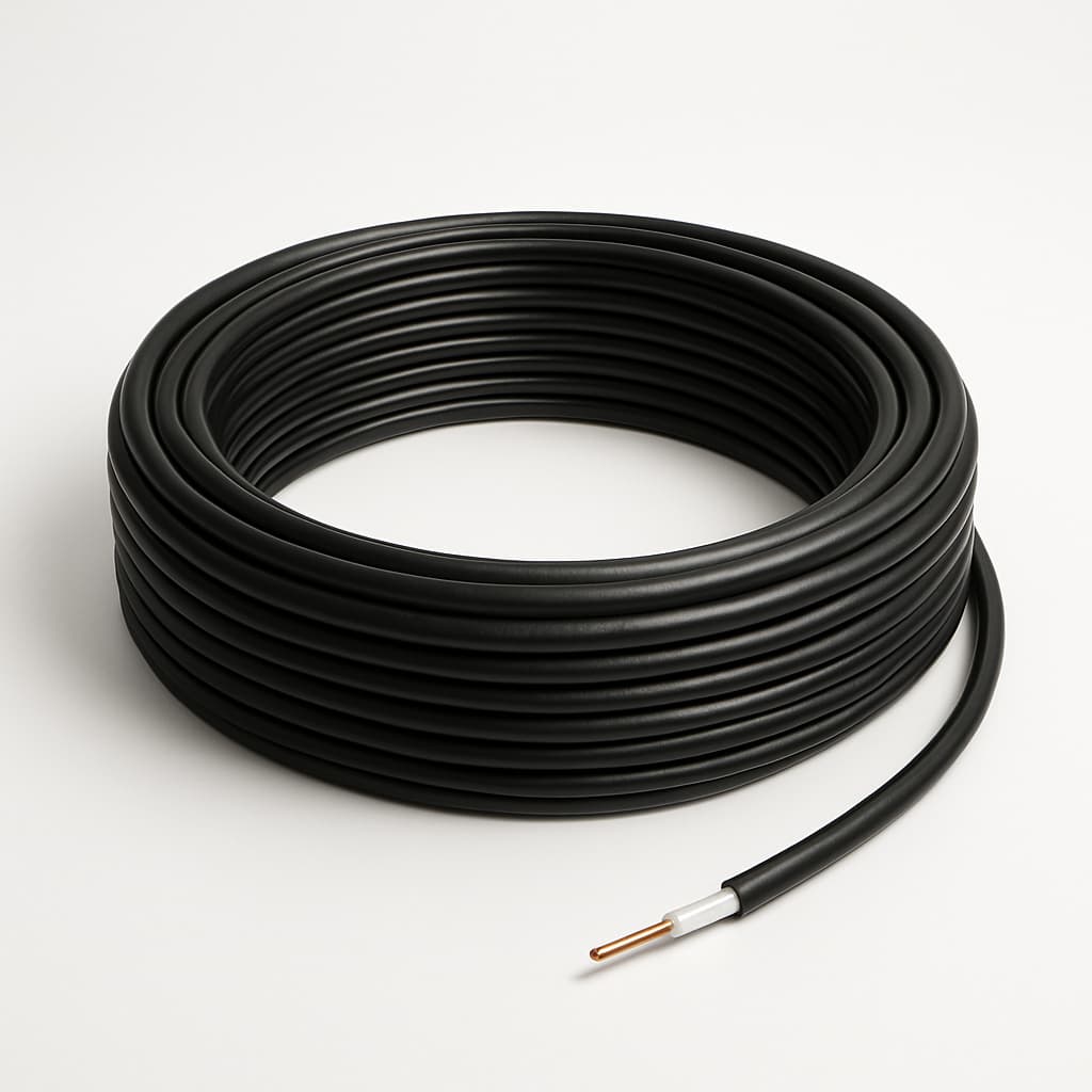 Telegaertner L01022B0010 Low Loss 400 FRLSZH Coax Cable — illustrative AI-generated image