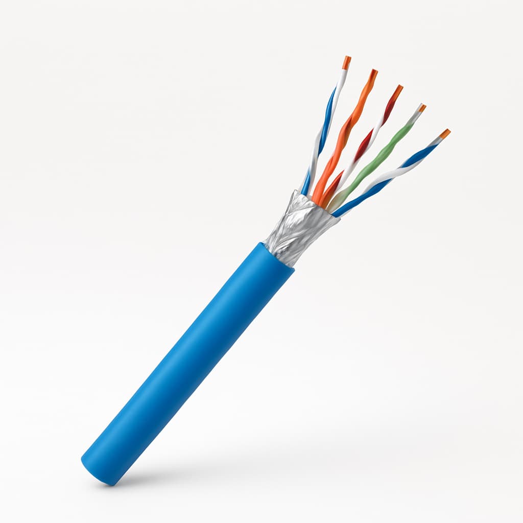 Telegartner L02002A0185B AMJ 1300 S/FTP Cat.7A LSZH Cable — illustrative AI-generated image