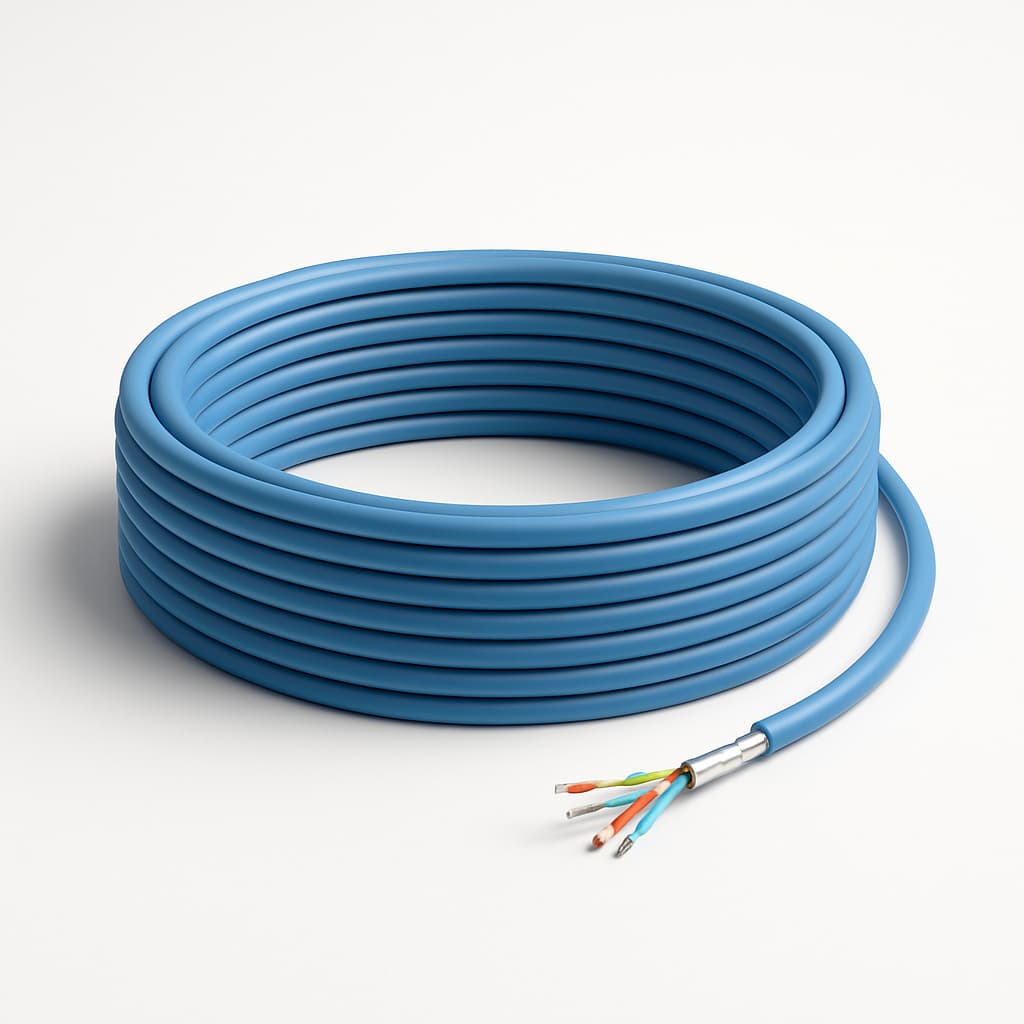 Telegartner L02002A0200 AMJ 500 U/FTP Cat.6A Installation Cable — illustrative AI-generated image
