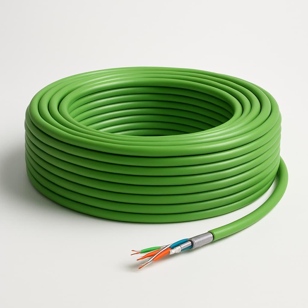 Telegartner L02002D0074 S/FTP Cat.7 PUR Cable — illustrative AI-generated image