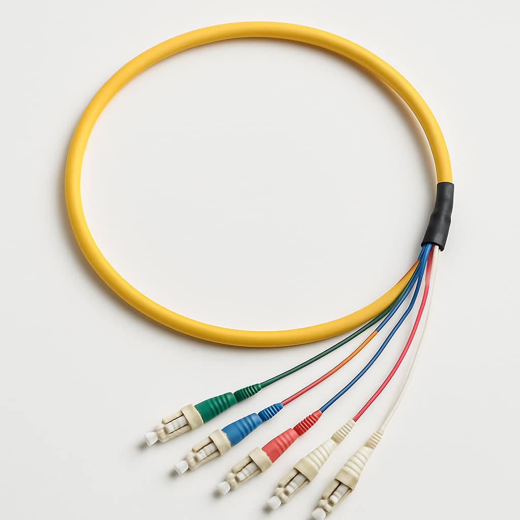 Telegartner L08010A0006 FO Breakout Cable — illustrative AI-generated image