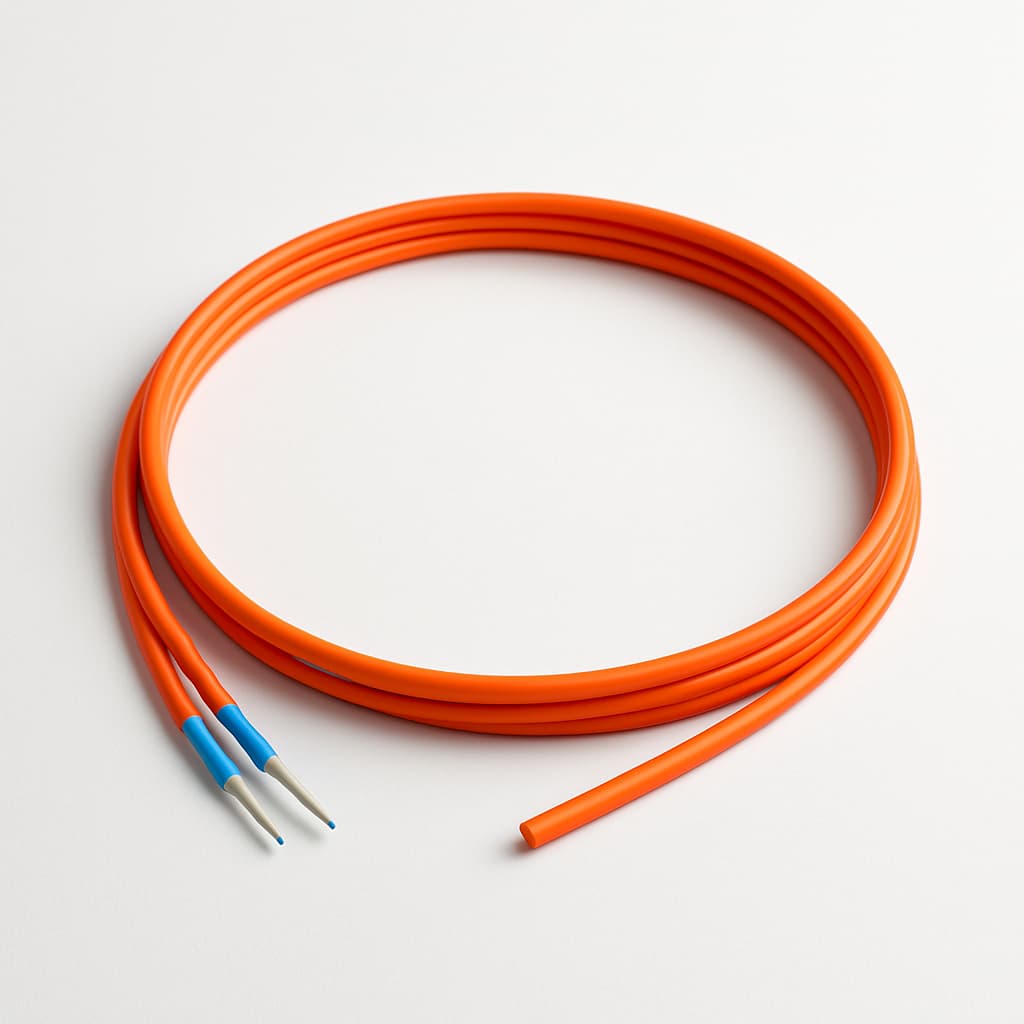 Telegartner L08011A0016 FO Duplex Cable, OM2, Orange — illustrative AI-generated image