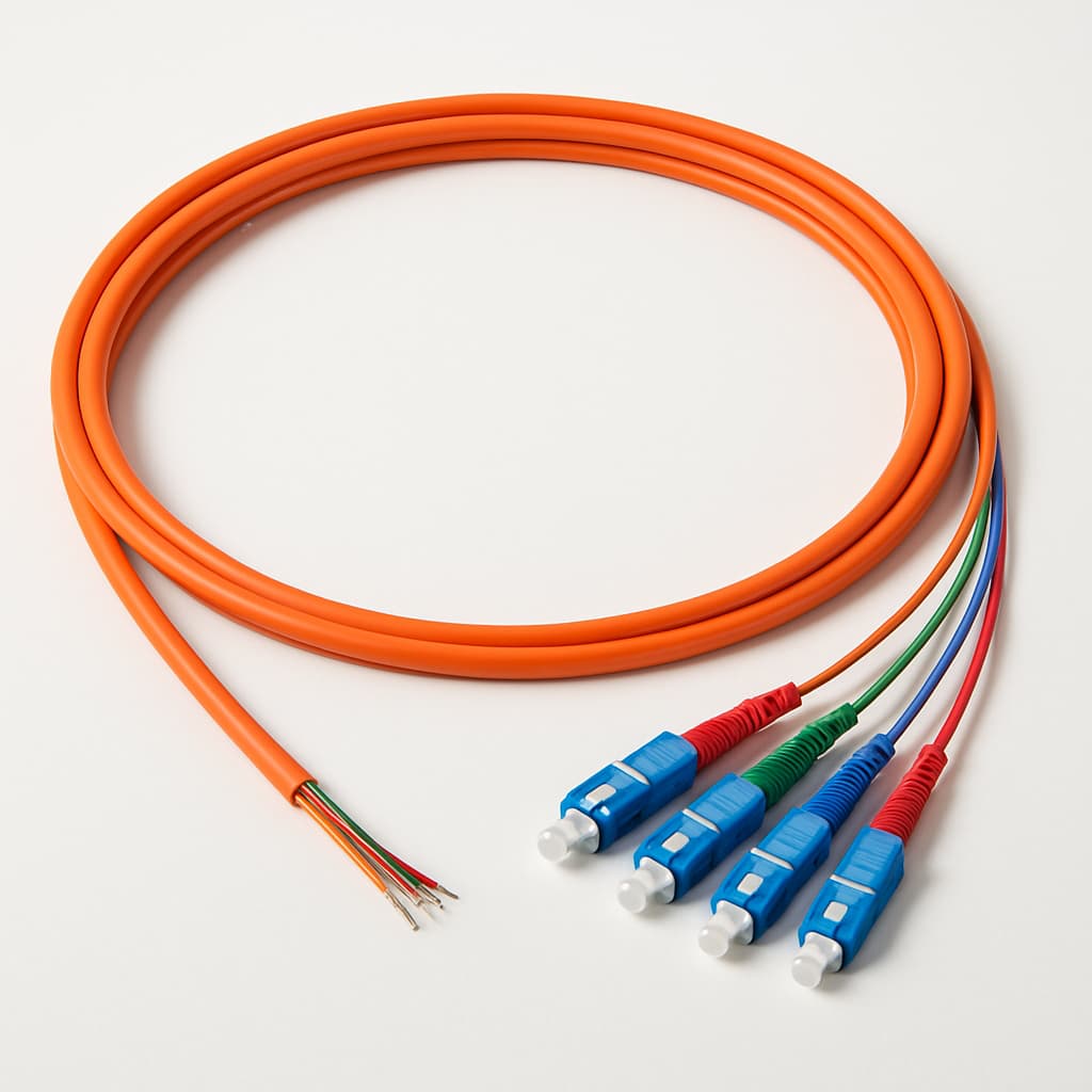 Telegartner L08011A0025 FO Breakout Cable — illustrative AI-generated image