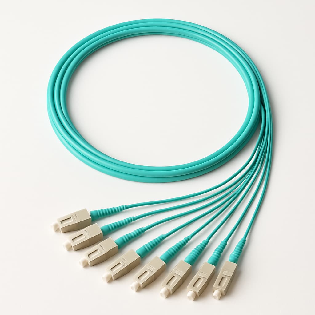 Telegartner L08011A0027 FO Breakout Cable — illustrative AI-generated image