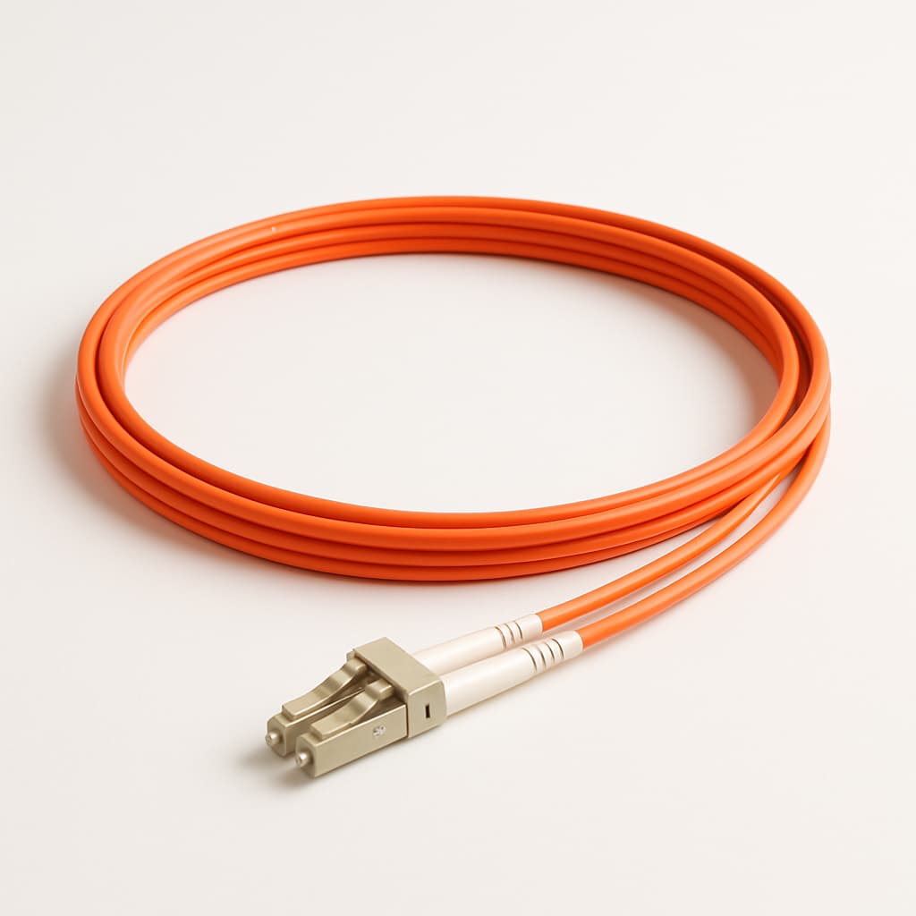 Telegartner L08011A0031 Fibre Optic Duplex Cable OM4 — illustrative AI-generated image