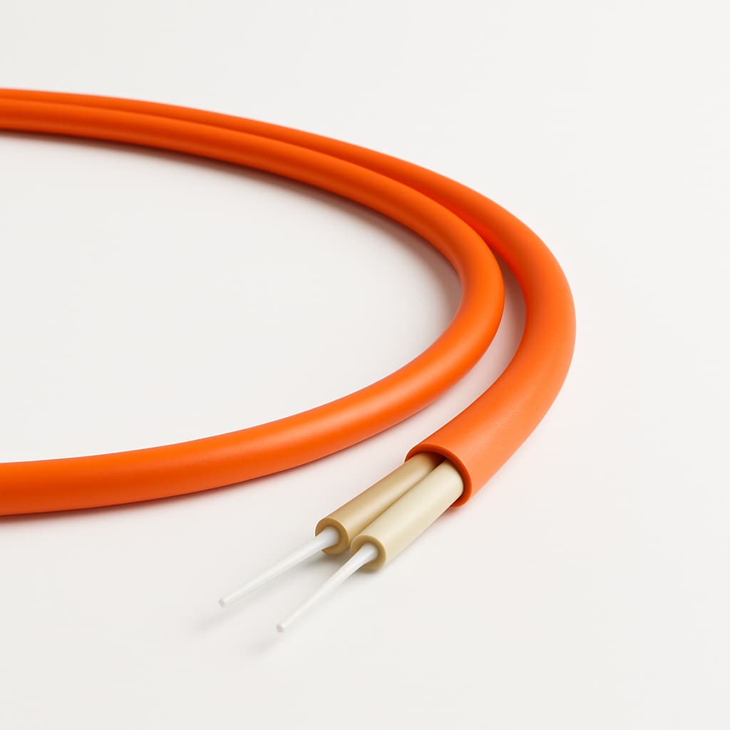 Telegartner L08011A0032 FO Duplex Cable I-V(ZN)H — illustrative AI-generated image
