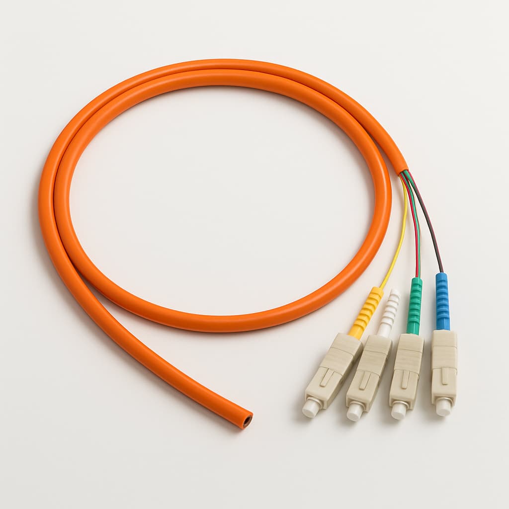 Telegartner L08011A0036 FO Breakout Cable — illustrative AI-generated image