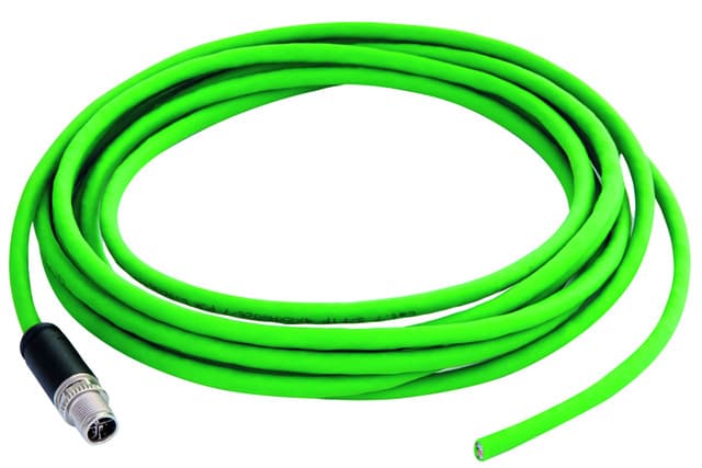 Telegaertner L83504A0000 M12x1 X-coded Cat.6A Cable Assembly