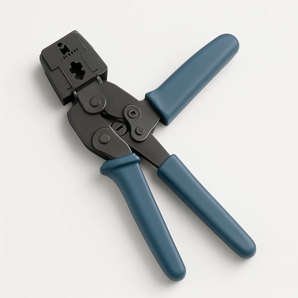 Telegartner N80000A0001 Crimp Tool with Insert — illustrative AI-generated image
