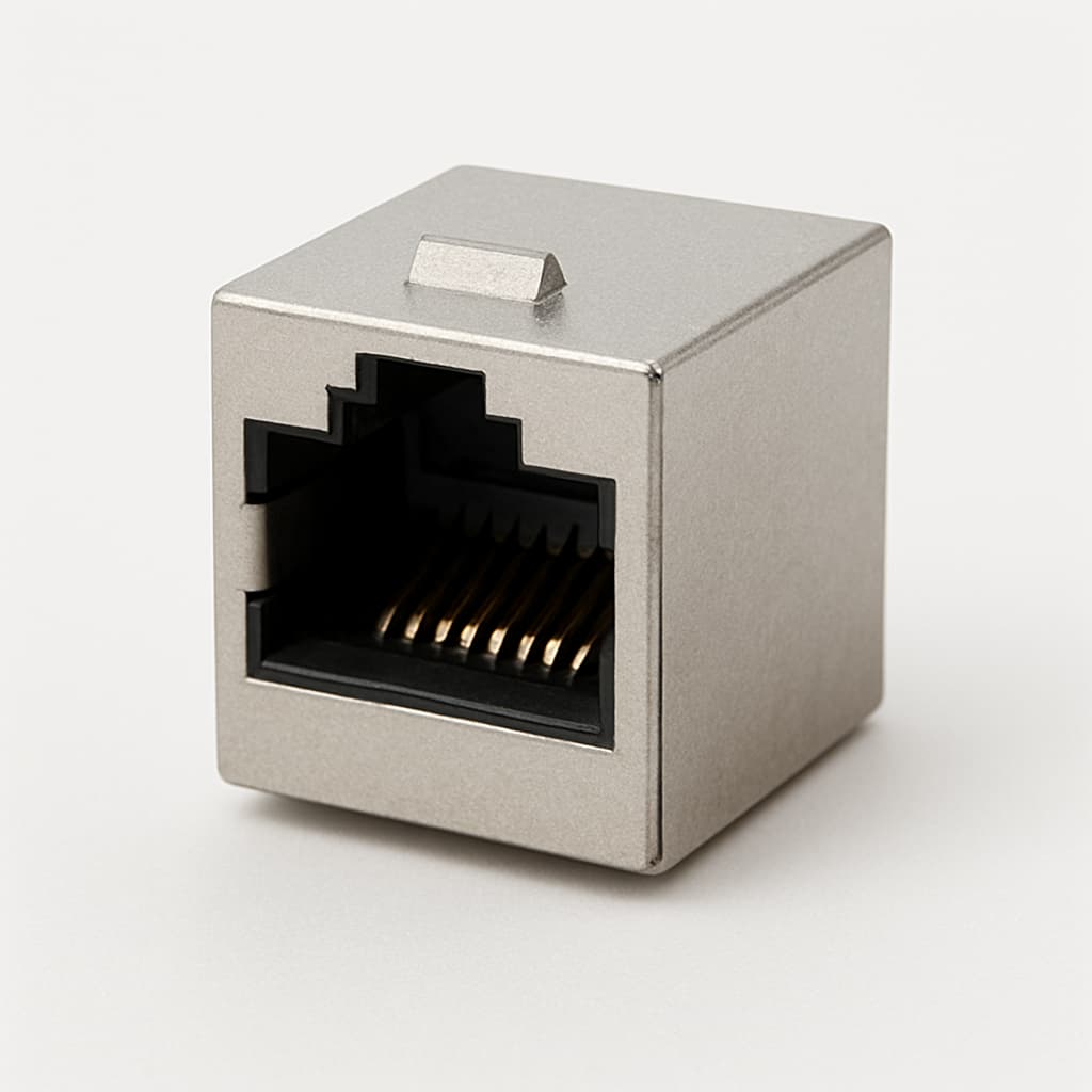 Telegartner G01002A0030 Replacement RJ45 Female Jack — illustrative AI-generated image