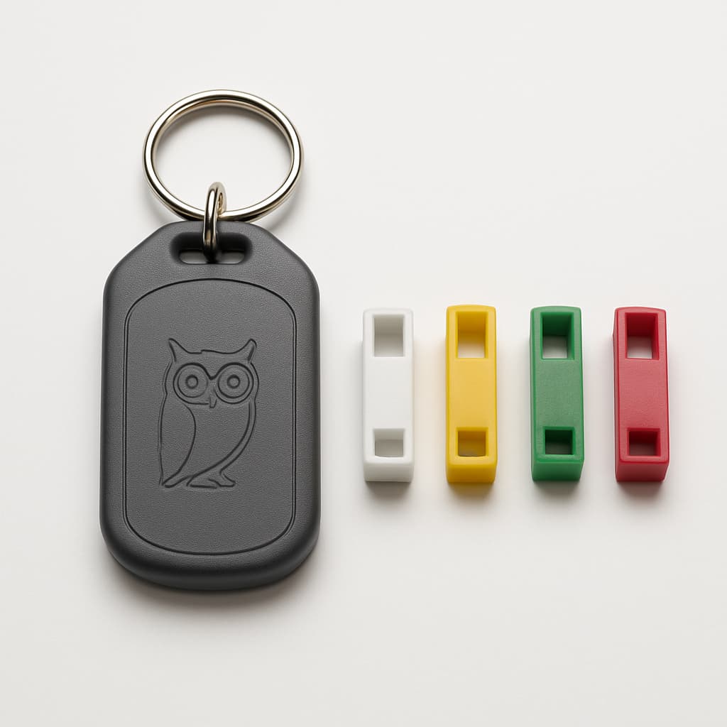 Telegartner G52000A0000 Owl Transponder ID Set — illustrative AI-generated image