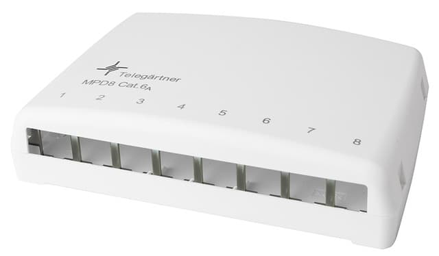 Telegaertner H02000A0103 MPD8 AMJ/UMJ TH35/AP Mini Distributor
