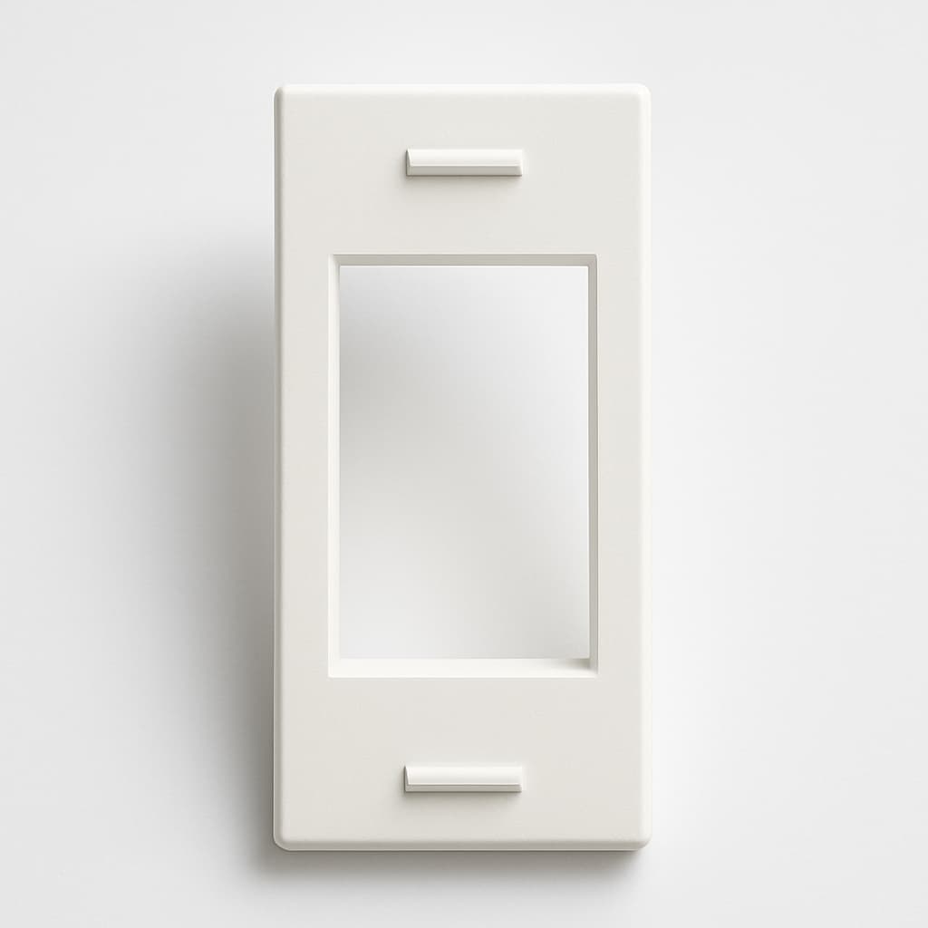 Telegartner H02010B0065 Faceplate 22.5x45 — illustrative AI-generated image